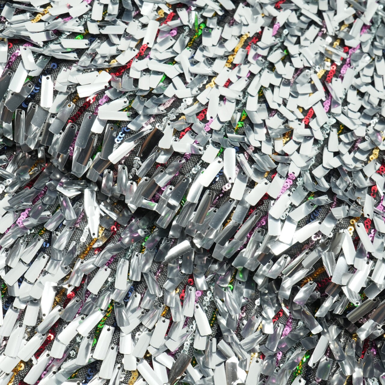 1 Yard Fabulous Stretch Mesh Sequin Fabric 36" x 54/55" Length by Width